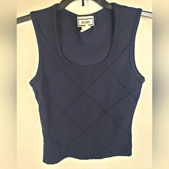Joules Tops - Joule Navy Blue Sleeveless Y2k Shirt Sz M